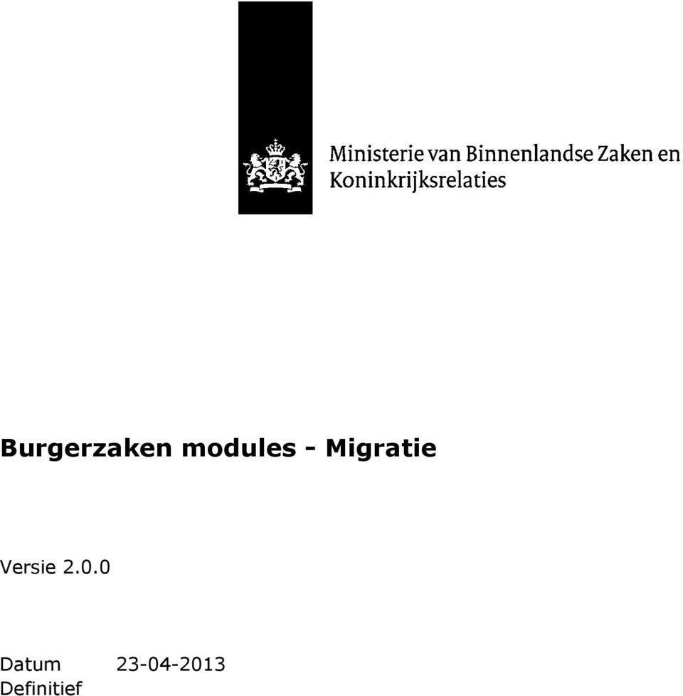 Migratie Versie 2.