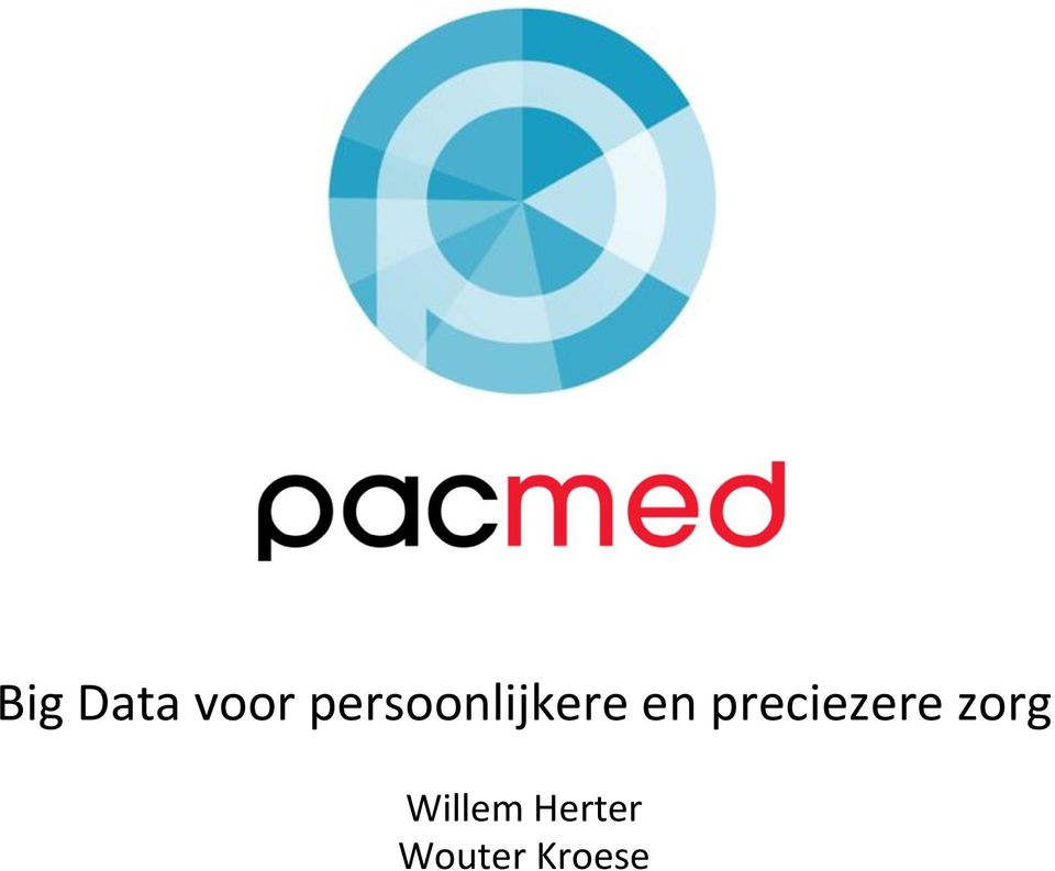 Data voor persoonlijkere en