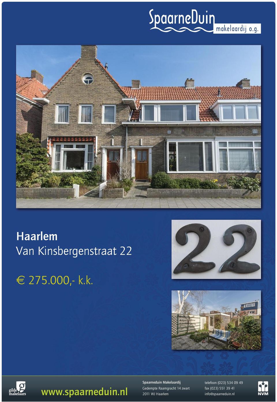 Haarlem Van  275.
