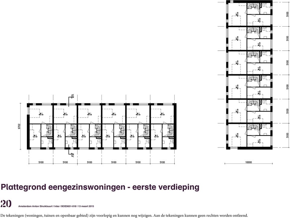 Amsterdam Onderwerp Nieuwbouw Struikbuurt Voorontwerp Plattegrond