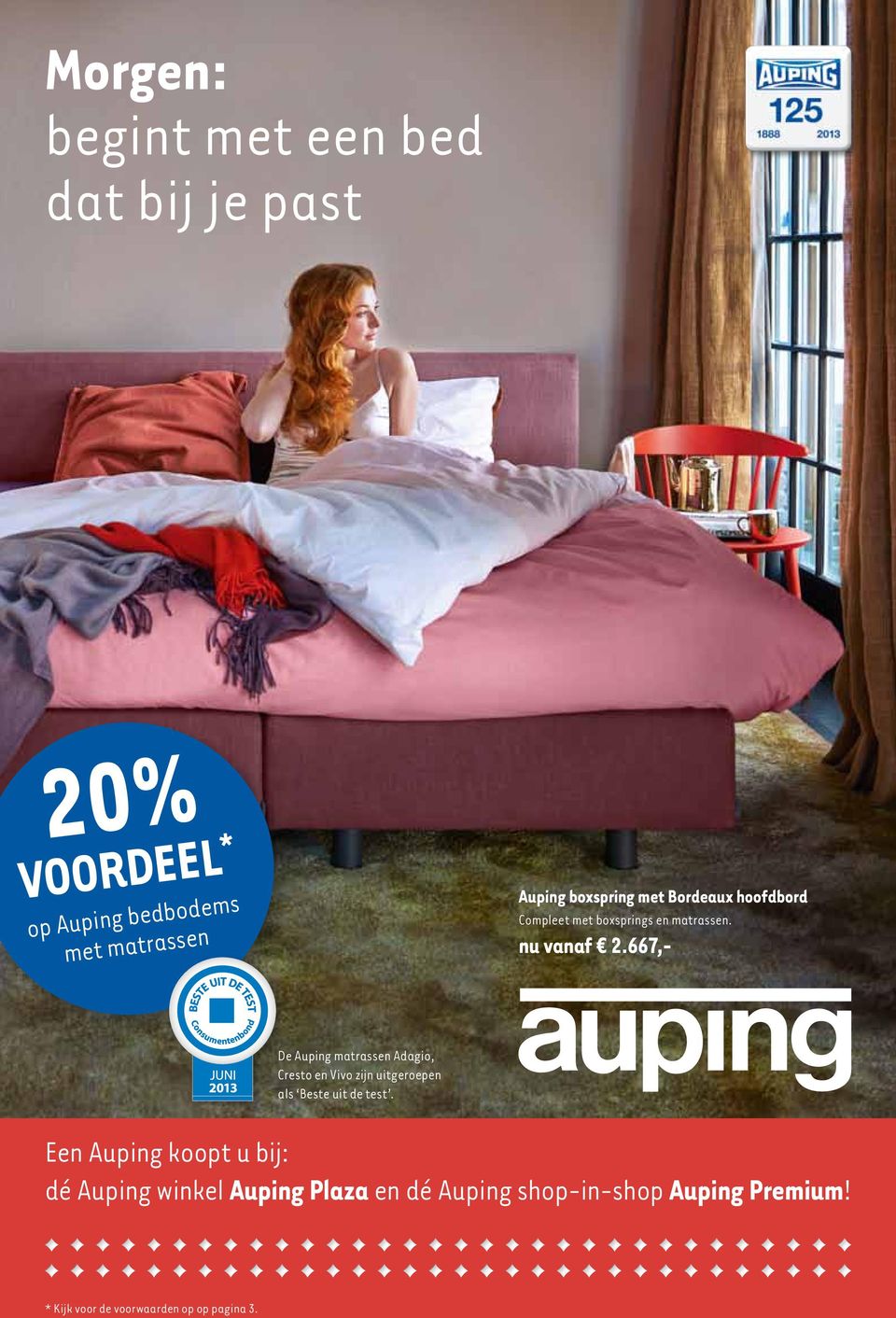 20% Morgen: begint met een bed dat bij je past. voordeel * - PDF Gratis  download