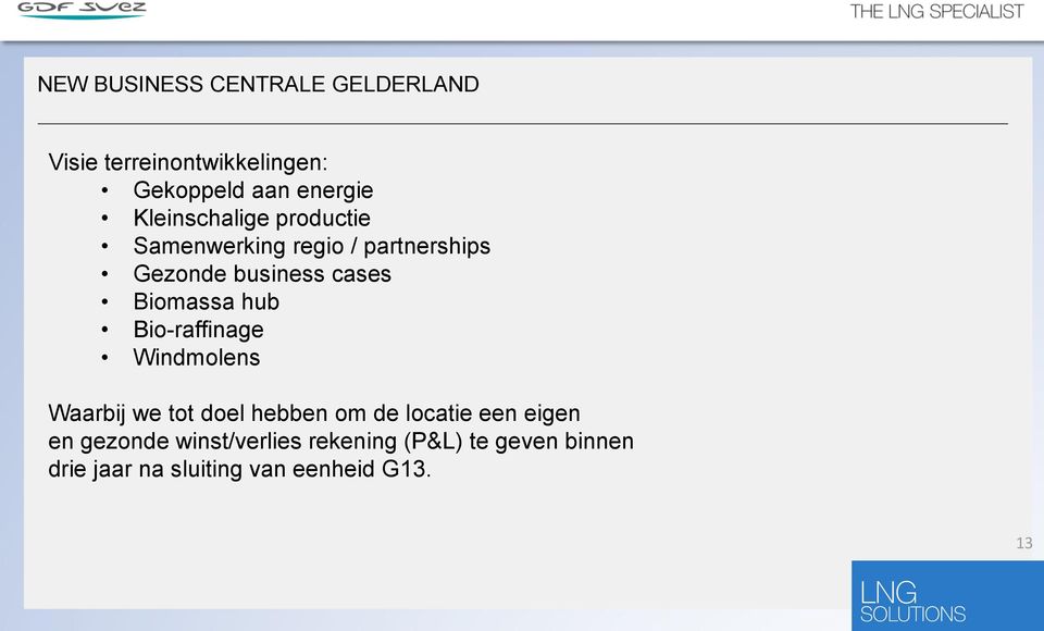 Biomassa hub Bio-raffinage Windmolens Waarbij we tot doel hebben om de locatie een