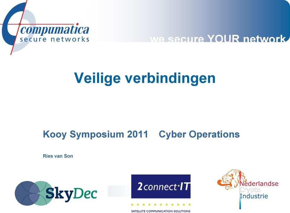 Kooy Symposium 2011