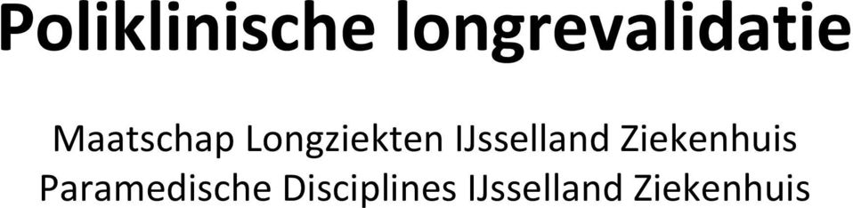 IJsselland Ziekenhuis