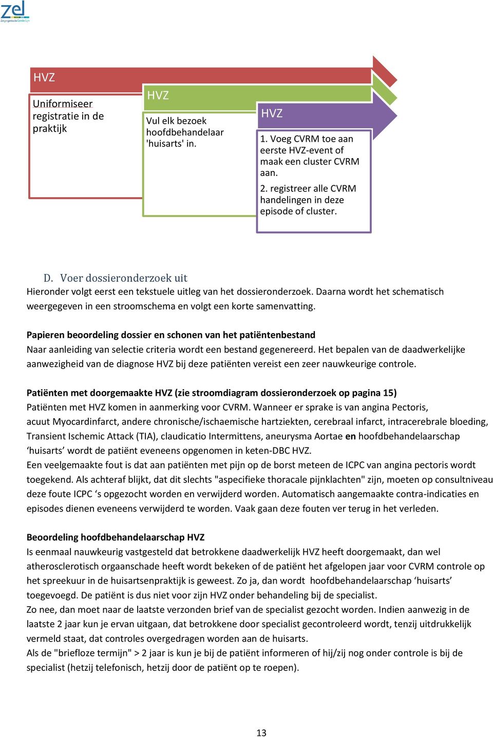 Daarna wordt het schematisch weergegeven in een stroomschema en volgt een korte samenvatting.