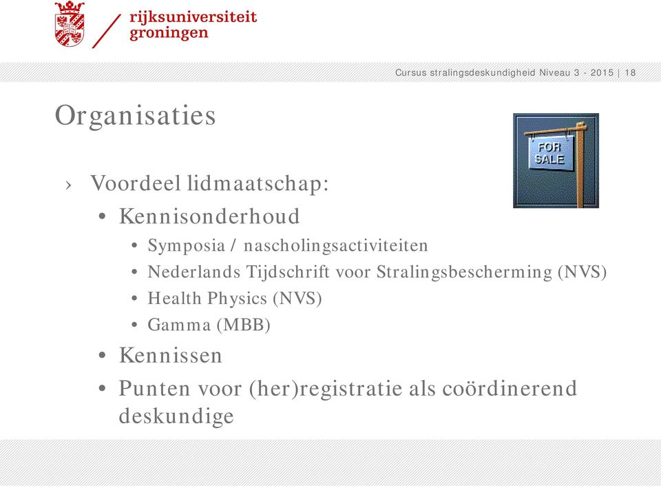 Nederlands Tijdschrift voor Stralingsbescherming (NVS) Health Physics