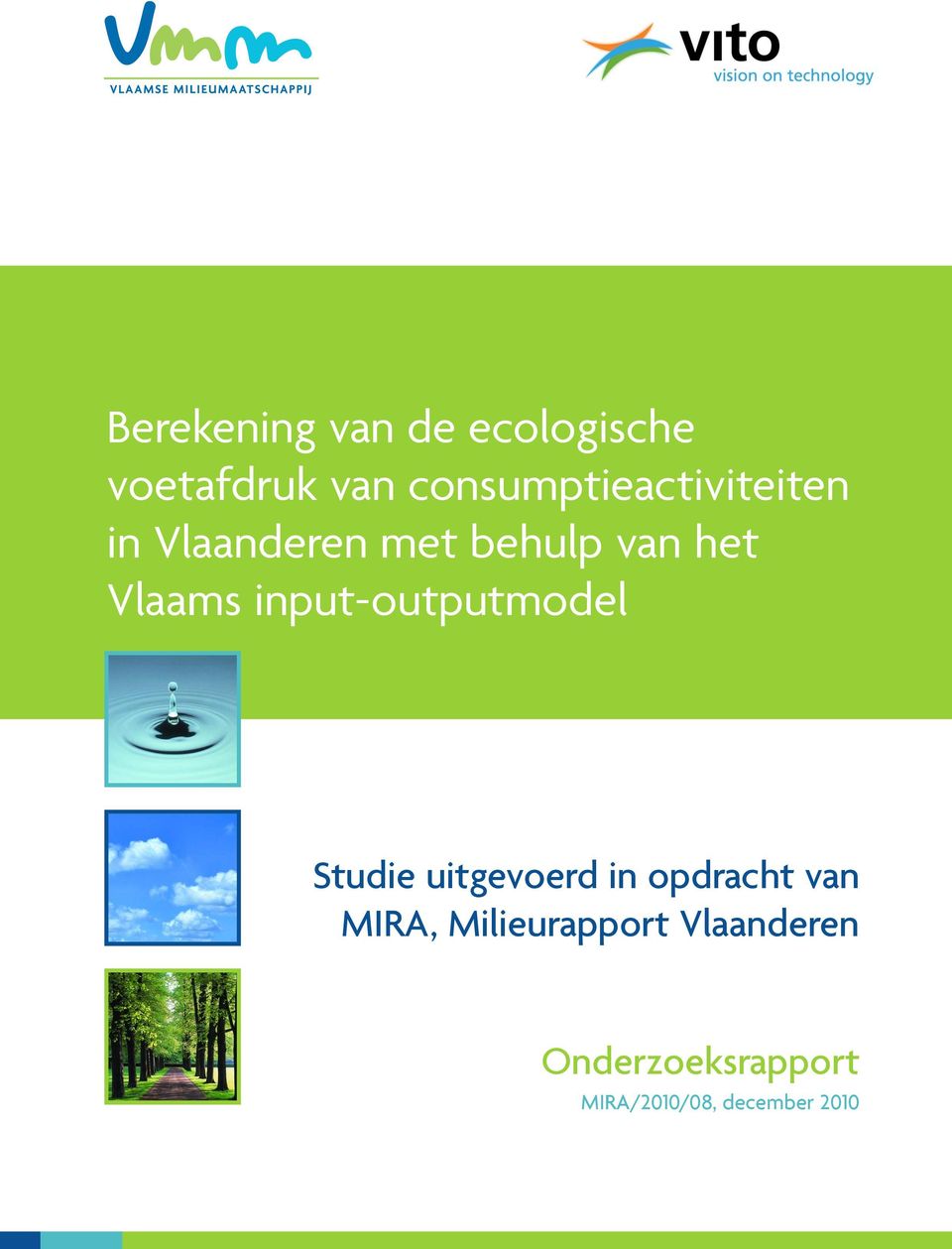 Vlaams input-outputmodel Studie uitgevoerd in opdracht van