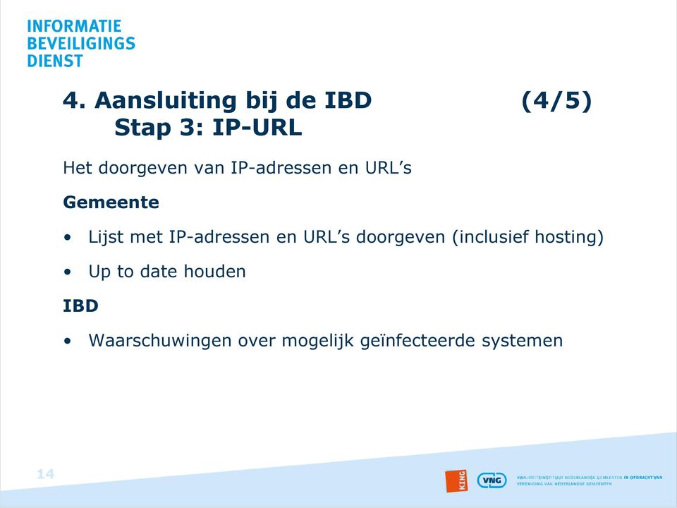 IP-adressen en URL s doorgeven (inclusief hosting) Up to