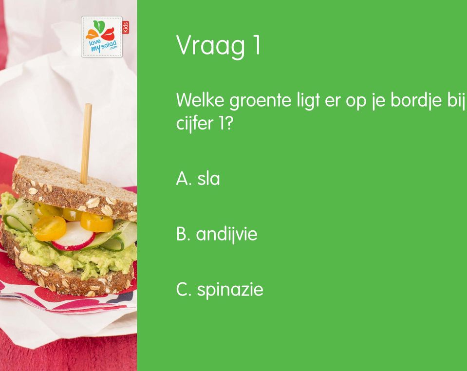 bij cijfer 1? A.