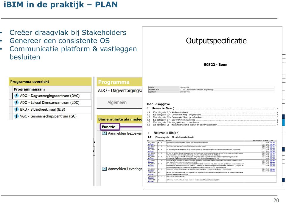 OS Communicatie platform & vastleggen