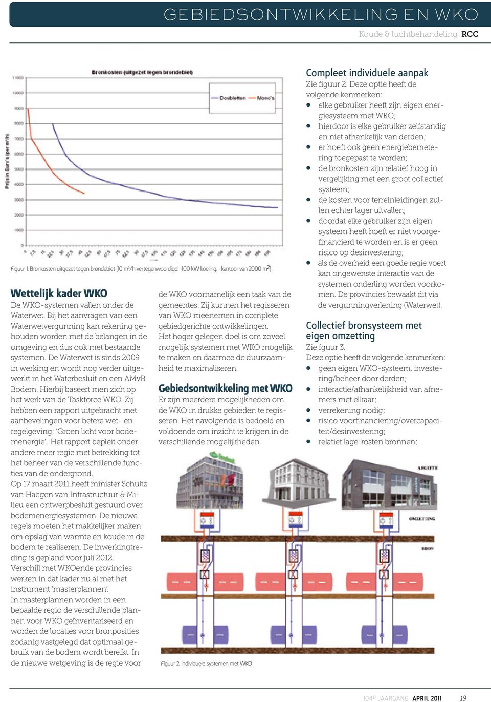 Bij het aanvragen van een Waterwetvergunning kan rekening gehouden worden met de belangen in de omgeving en dus ook met bestaande systemen.