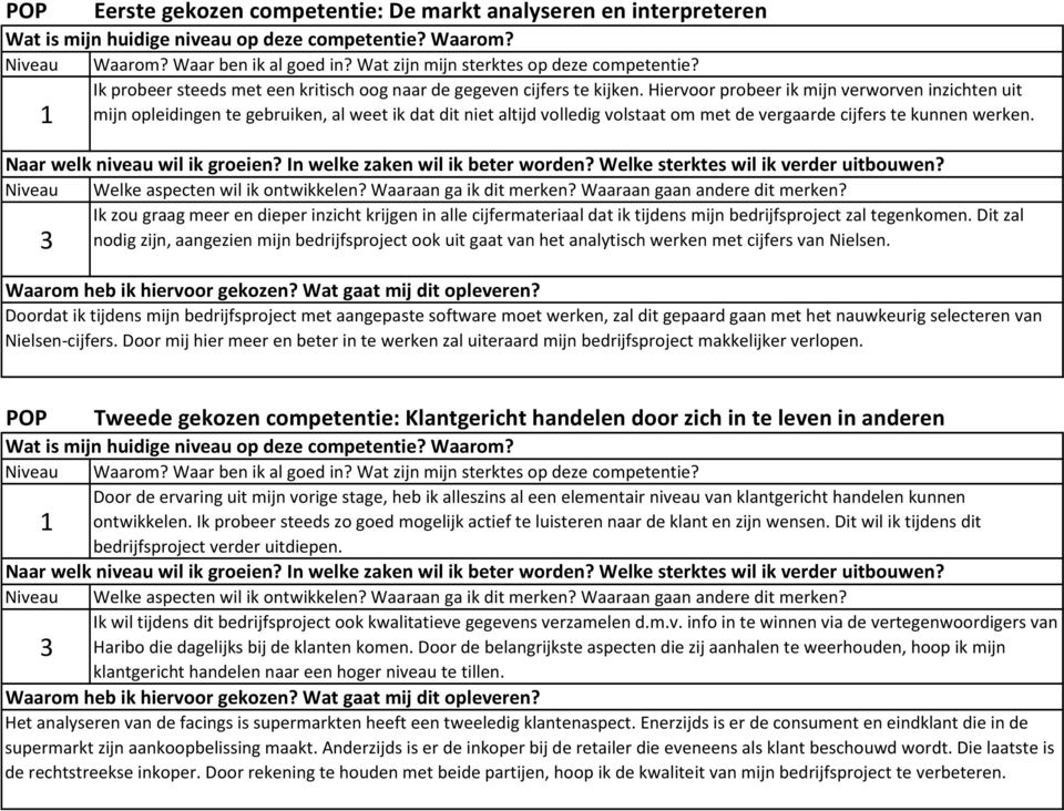 Hiervoor probeer ik mijn verworven inzichten uit mijn opleidingen te gebruiken, al weet ik dat dit niet altijd volledig volstaat om met de vergaarde cijfers te kunnen werken.