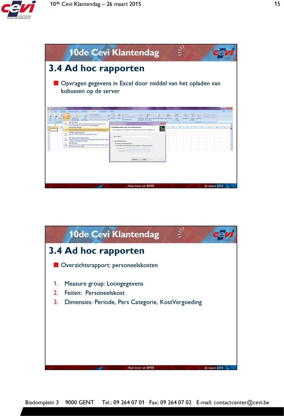 Overzichtsrapport: personeelskosten 1.