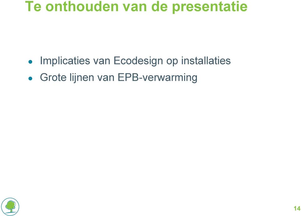 van Ecodesign op