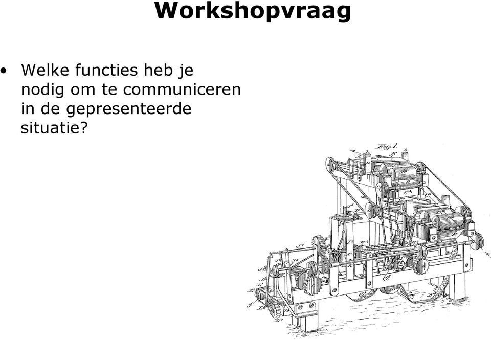 communiceren in de