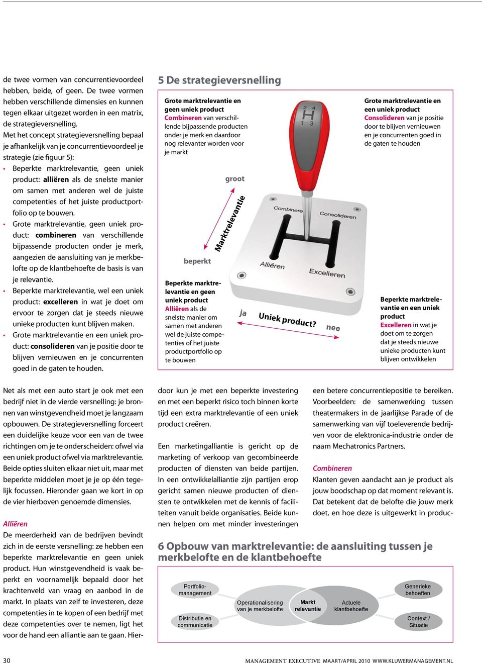 samen met anderen wel de juiste competenties of het juiste productportfolio op te bouwen.