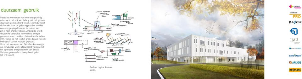 Naast het ontwerpen van een energiezuinig gebouw is het ook van belang dat het gebouw duurzaam geëxploiteerd wordt.