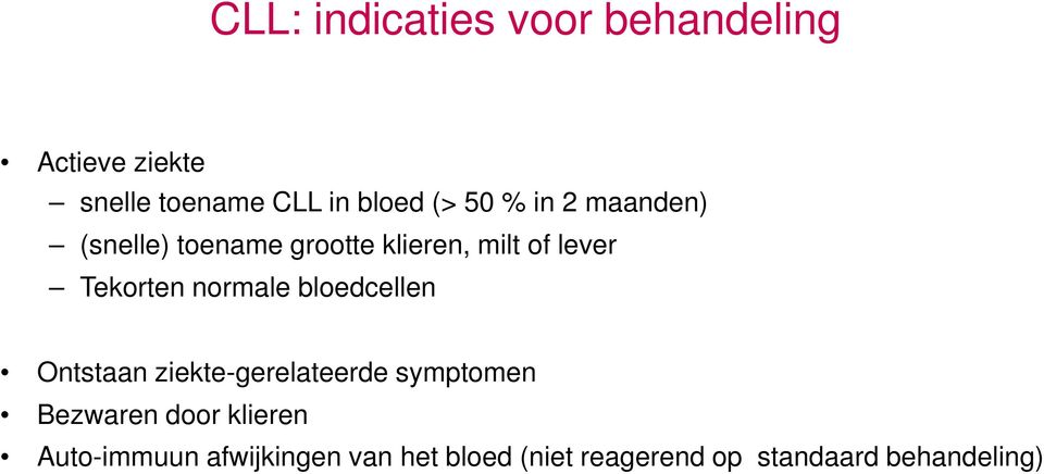 normale bloedcellen Ontstaan ziekte-gerelateerde symptomen Bezwaren door