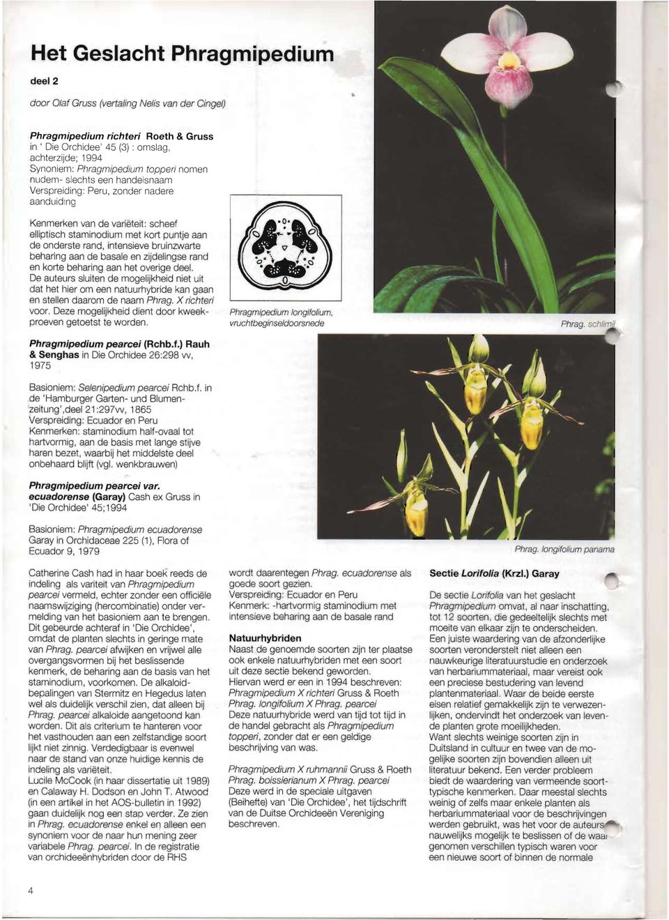 Tweemaandelijks tijdschrift van de Nederlandse Orchideeen Vereniging