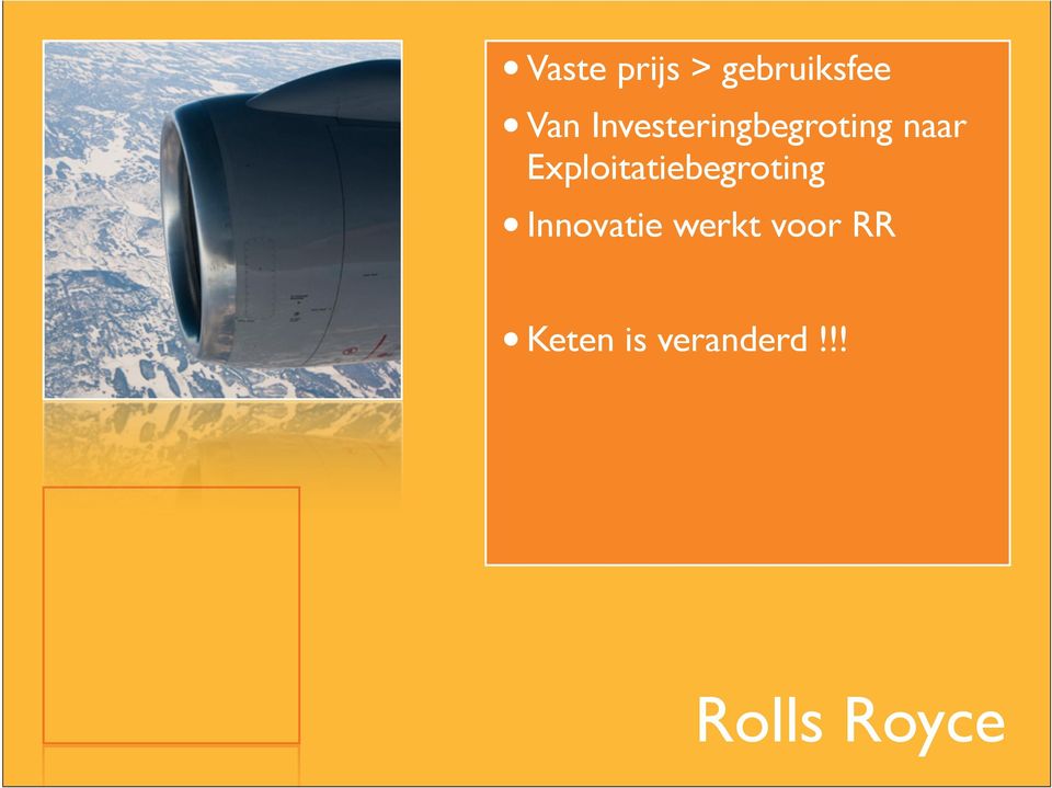 Exploitatiebegroting Innovatie