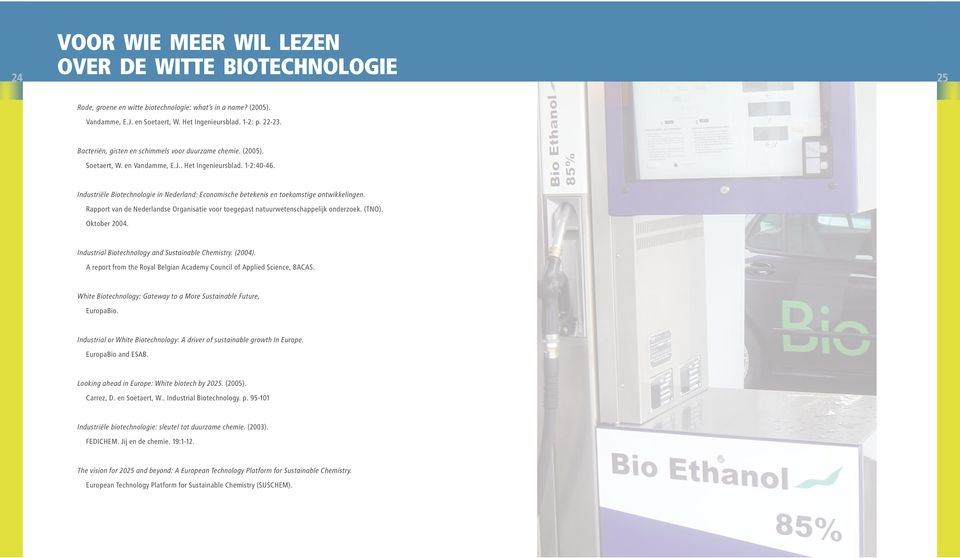 Industriële Biotechnologie in Nederland: Economische betekenis en toekomstige ontwikkelingen. Rapport van de Nederlandse Organisatie voor toegepast natuurwetenschappelijk onderzoek. (TNO).