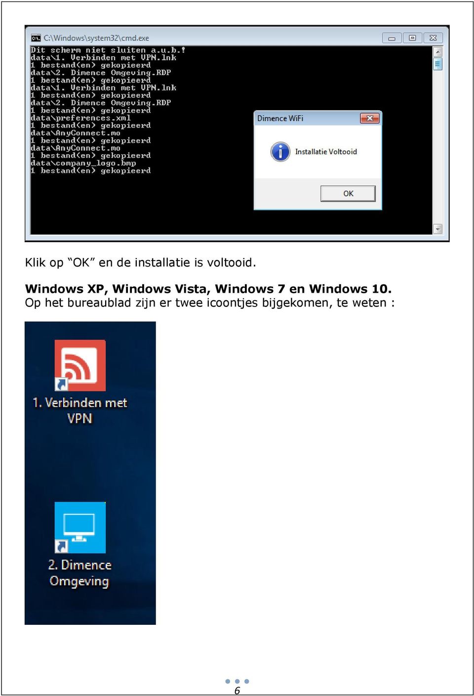 Windows XP, Windows Vista, Windows 7 en