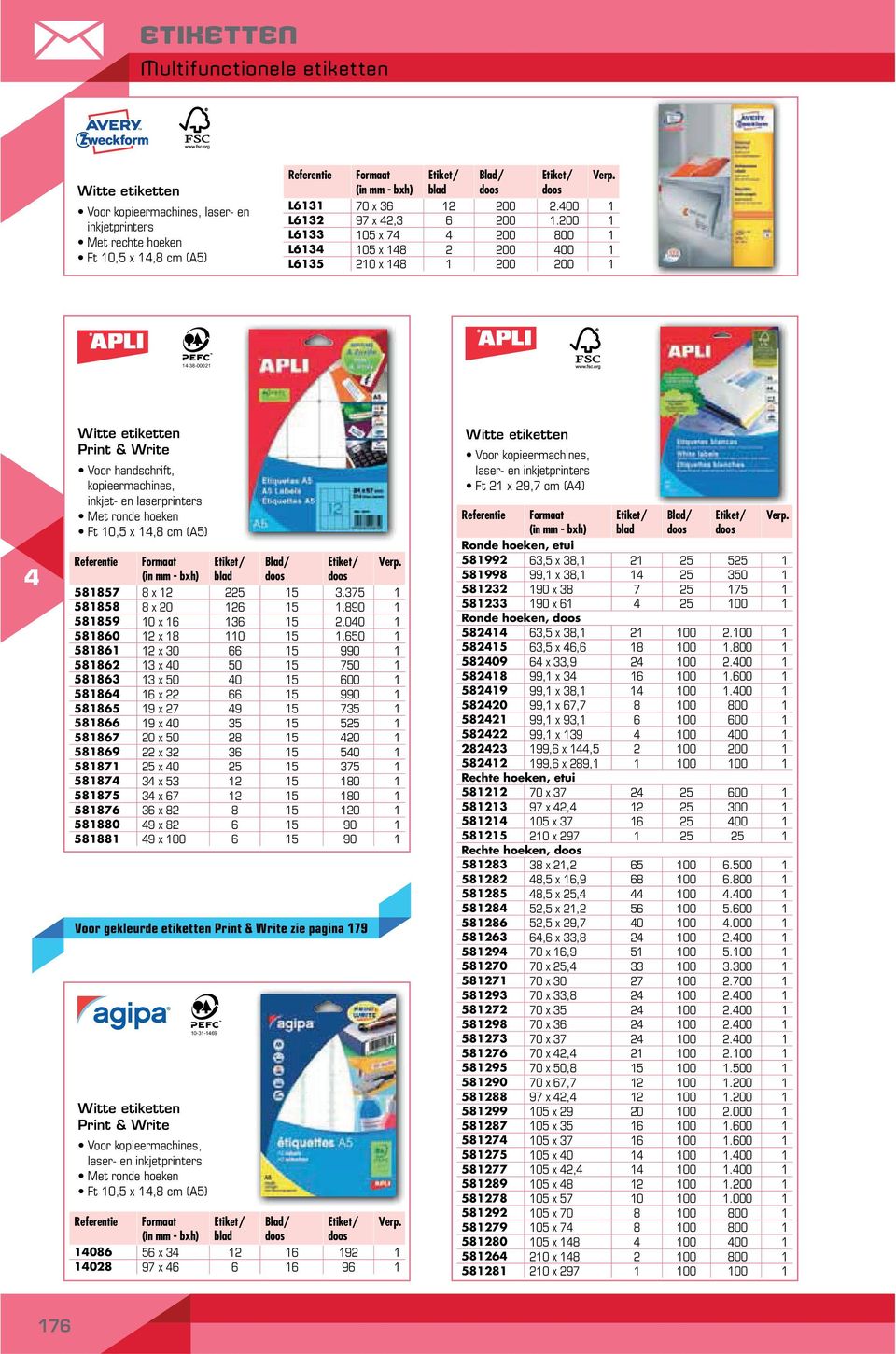 Ft 10,5 x 1,8 cm (A5) 581857 8 x 12 225 15 3.375 1 581858 8 x 20 126 15 1.890 1 581859 10 x 16 136 15 2.00 1 581860 12 x 18 110 15 1.