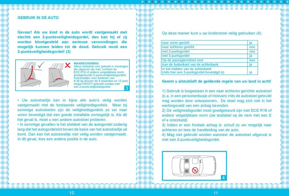 lief! autostoeltjes gebruiksaanwijzing Cato (meisjesversie) Casper  (jongensversie) geschikt voor kinderen van 9-36 KG - PDF Free Download