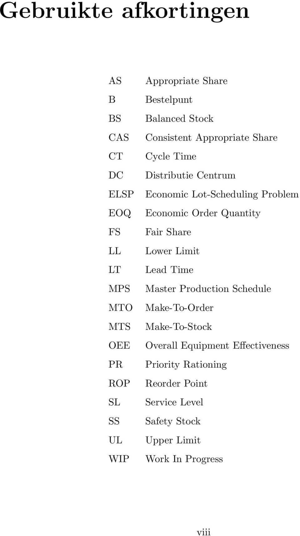 Problem Economic Order Quantity Fair Share Lower Limit Lead Time Master Production Schedule Make-To-Order