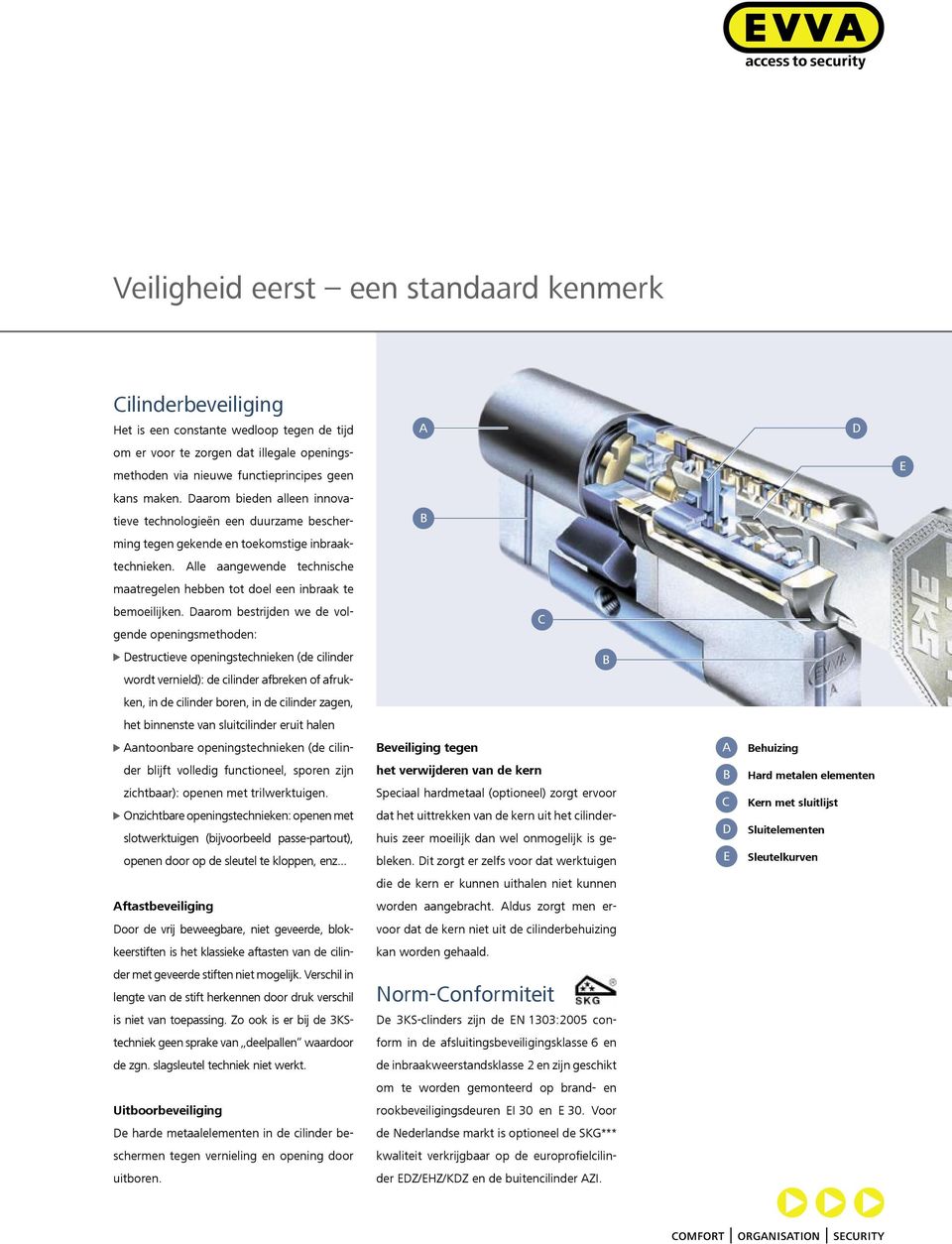 Alle aangewende technische maatregelen hebben tot doel een inbraak te bemoei lijken.