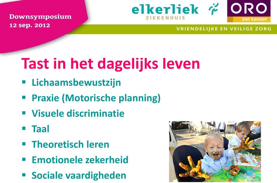 planning) Visuele discriminatie Taal