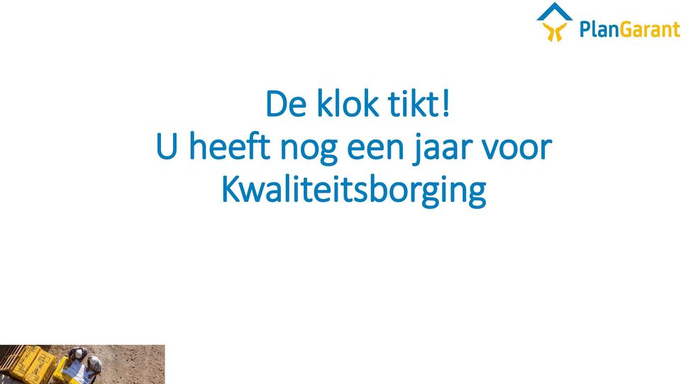 een jaar voor