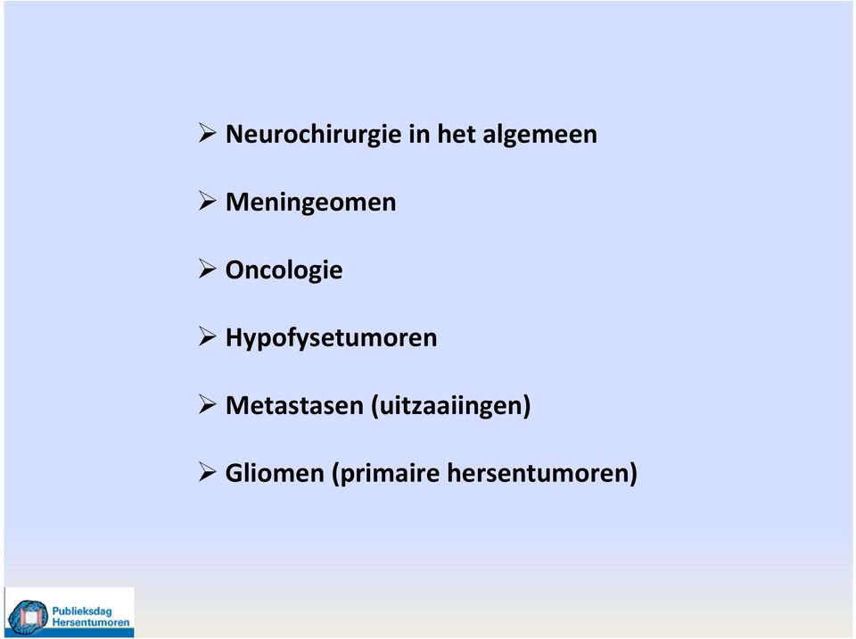 Hypofysetumoren Metastasen