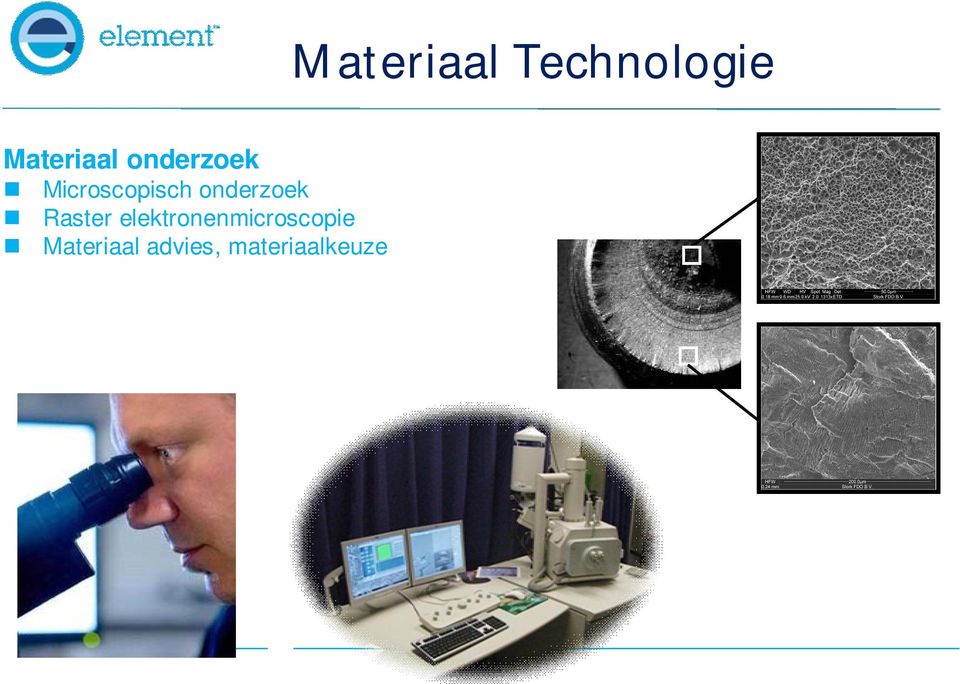 elektronenmicroscopie Materiaal