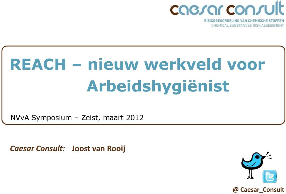 Symposium Zeist, maart 2012