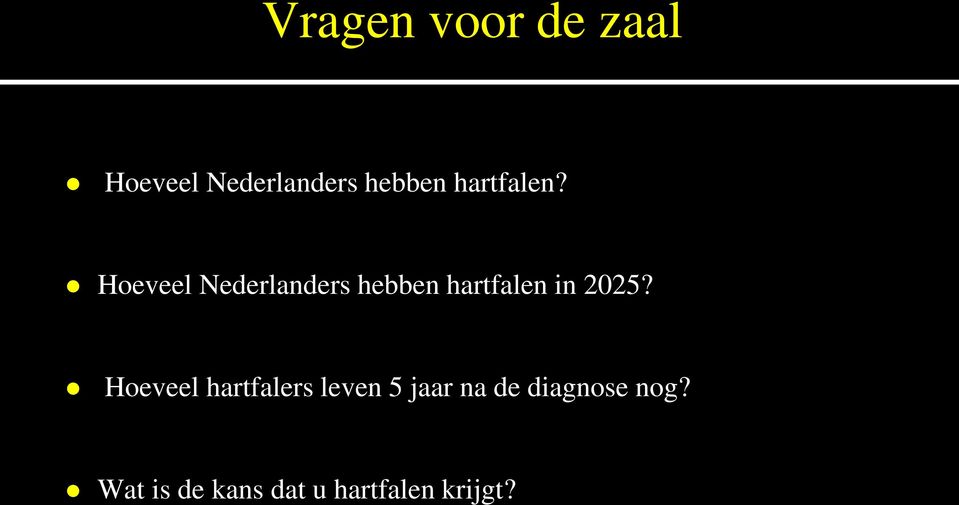 Hoeveel Nederlanders hebben hartfalen in 2025?