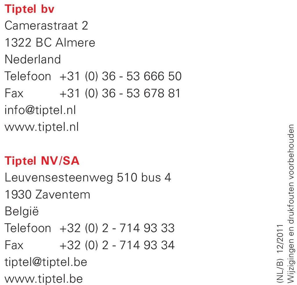 nl www.tiptel.