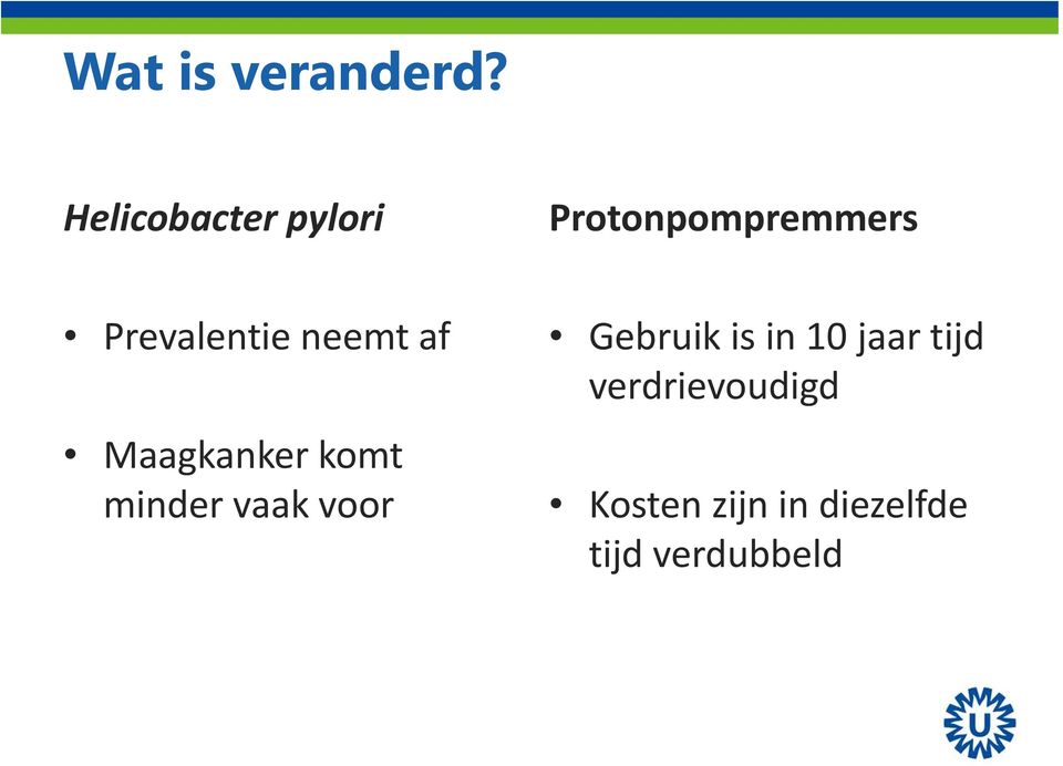 Prevalentie neemt af Maagkanker komt minder