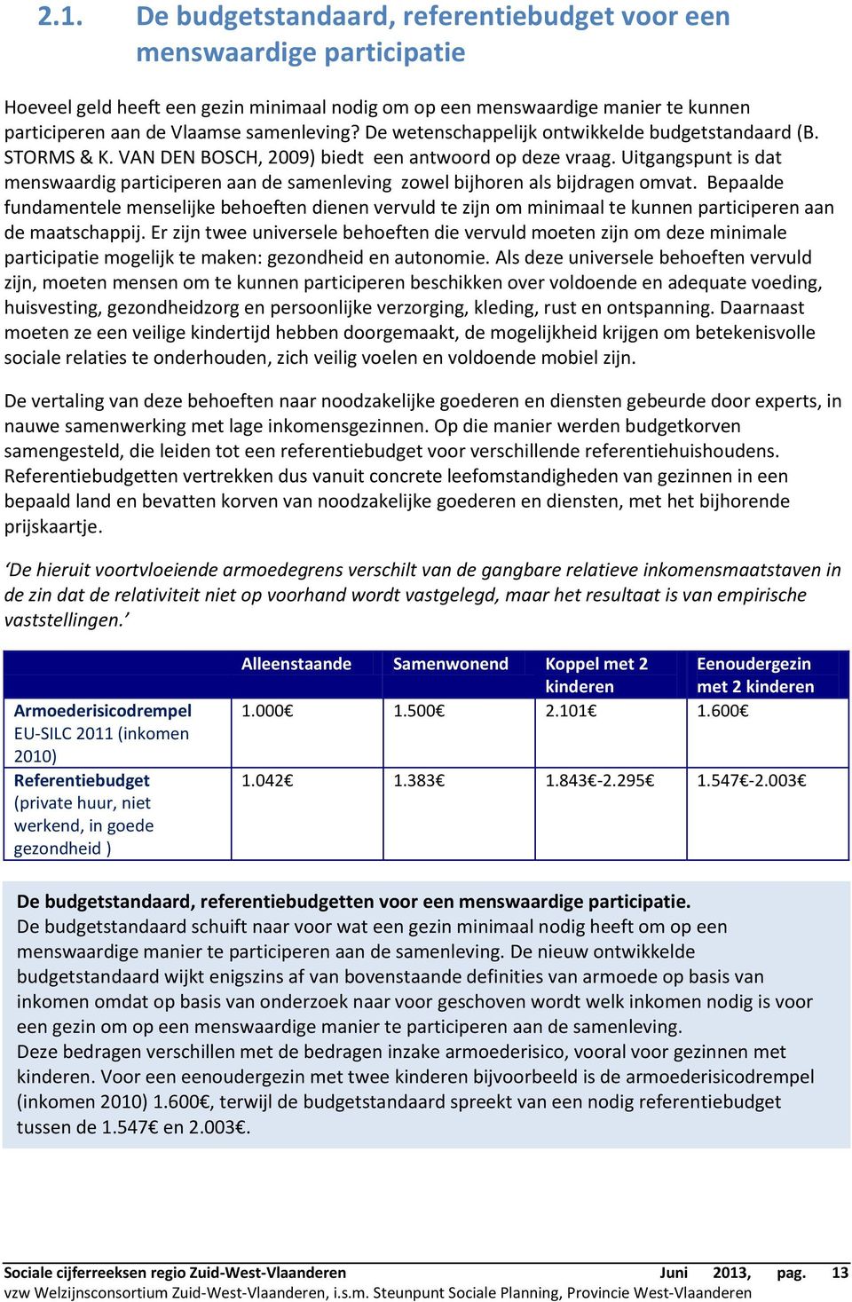 Uitgangspunt is dat menswaardig participeren aan de samenleving zowel bijhoren als bijdragen omvat.