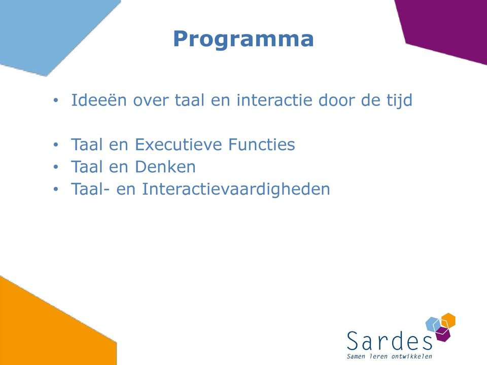 Executieve Functies Taal en