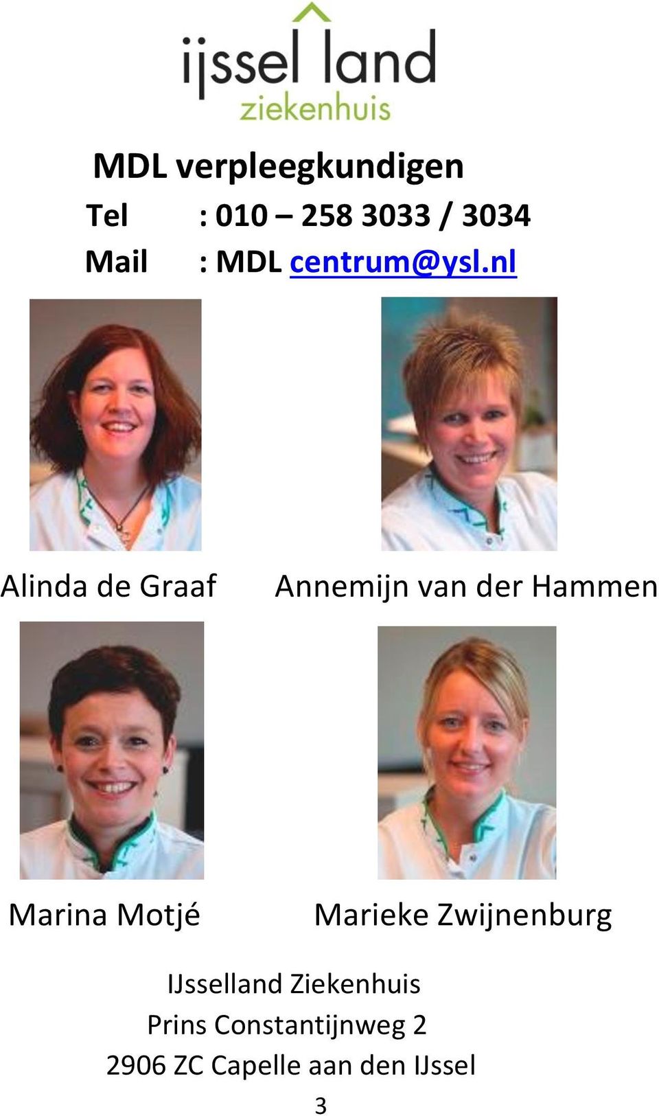 nl Alinda de Graaf Annemijn van der Hammen Marina Motjé