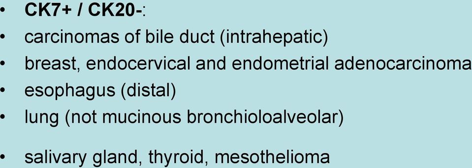 endometrial adenocarcinoma esophagus (distal)