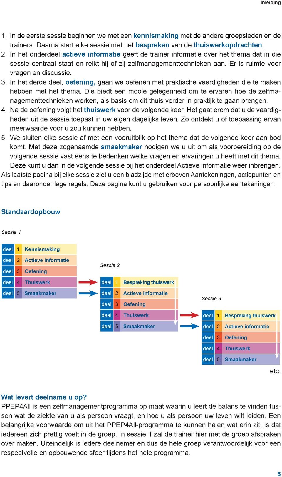 3. In het derde deel, oefening, gaan we oefenen met praktische vaardigheden die te maken hebben met het thema.