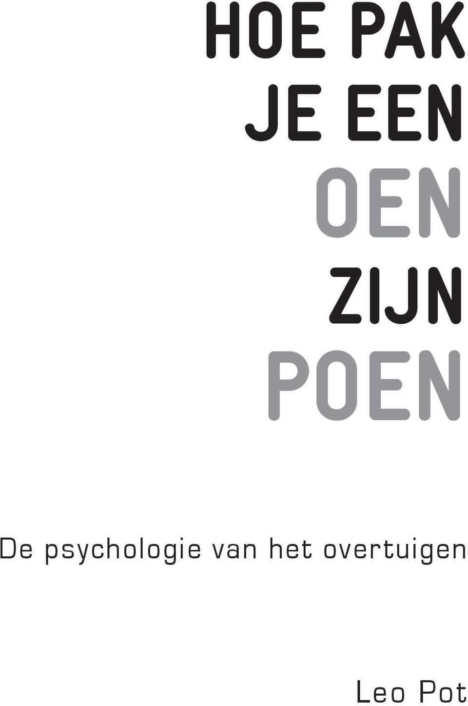 De psychologie van het over tuigen - PDF Free Download