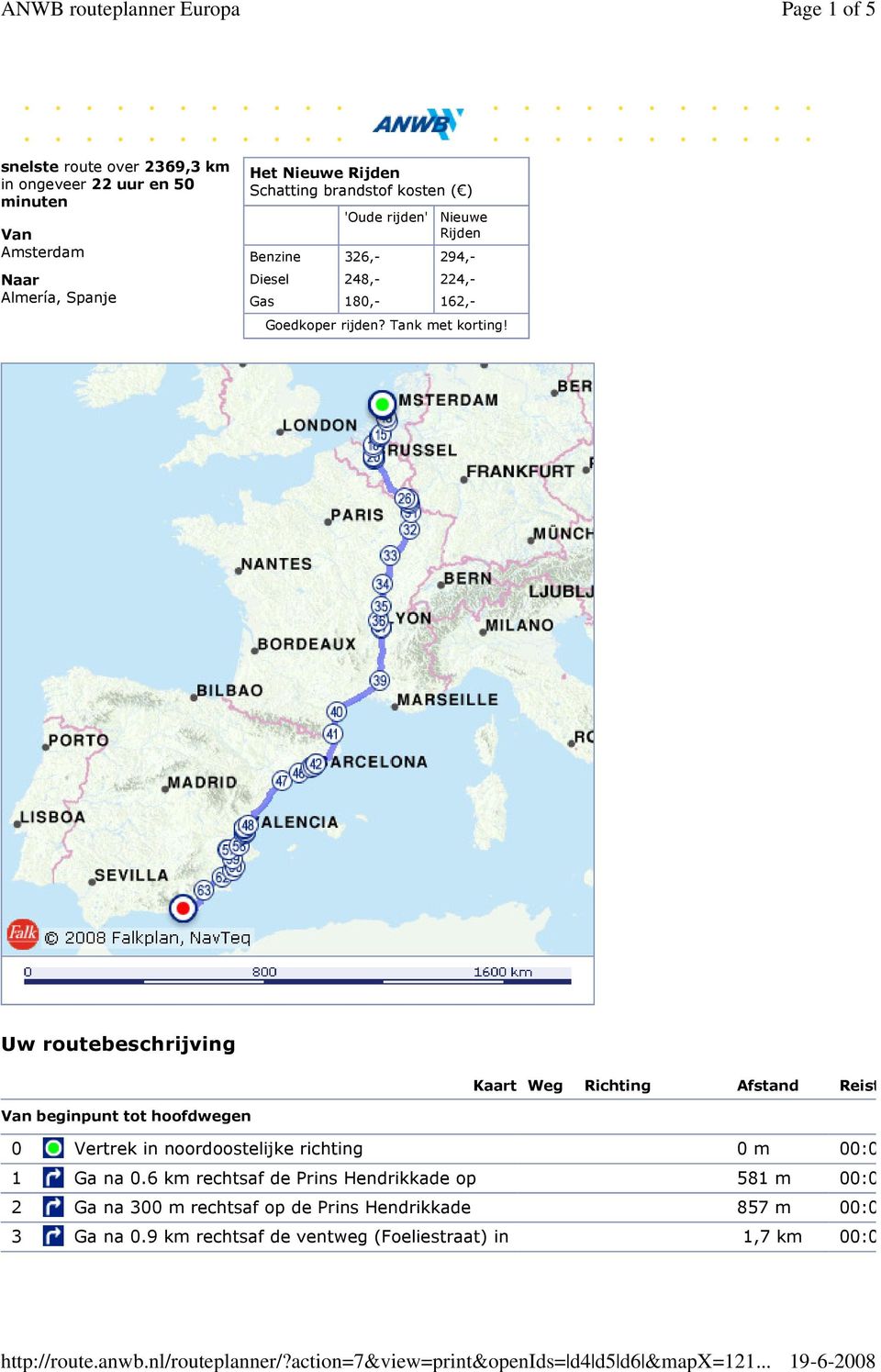 ANWB routeplanner Europa - PDF Free Download
