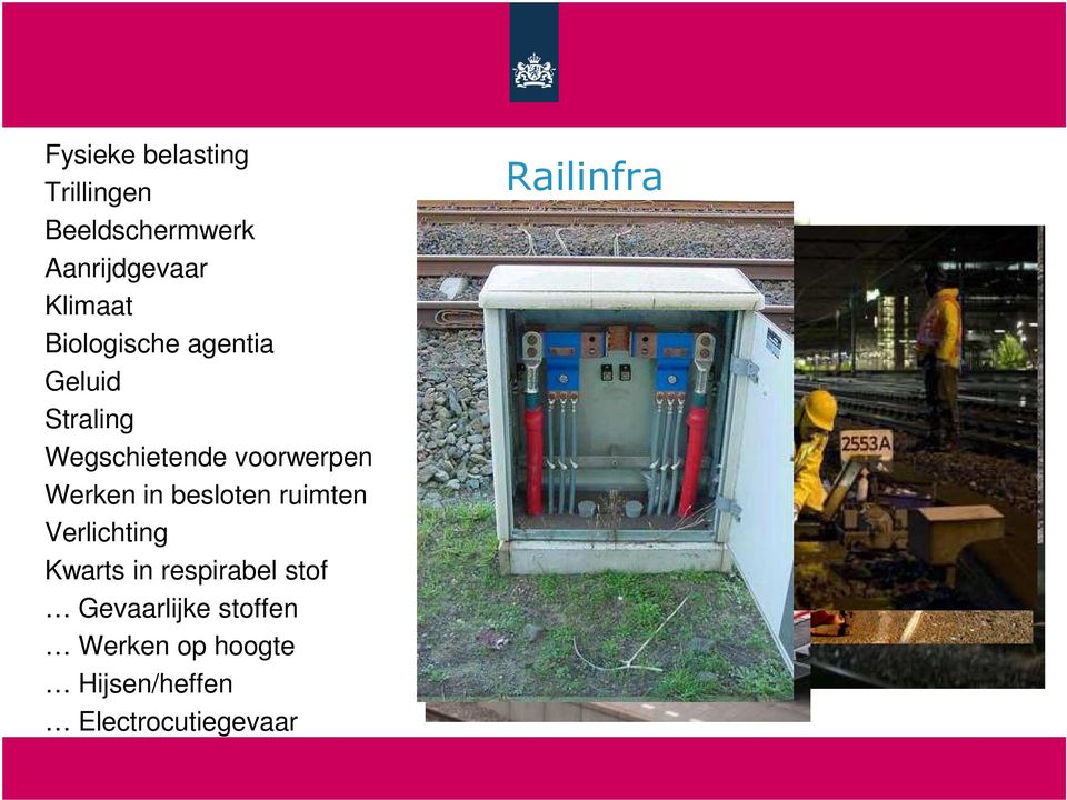 in besloten ruimten Verlichting Kwarts in respirabel stof