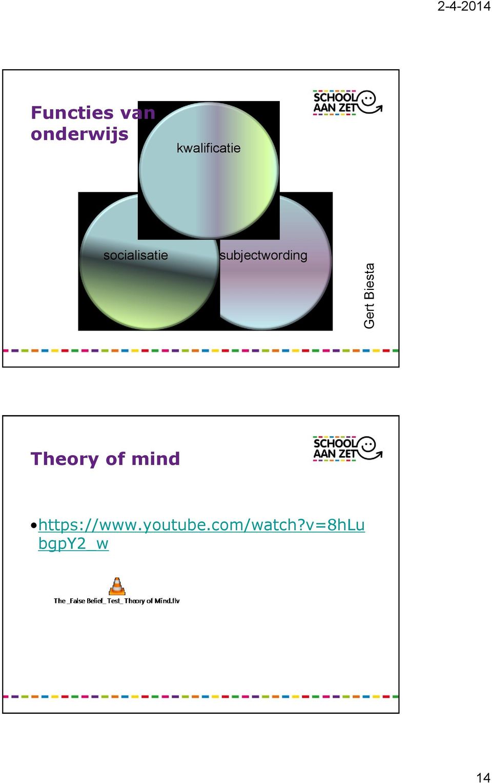 subjectwording Theory of mind