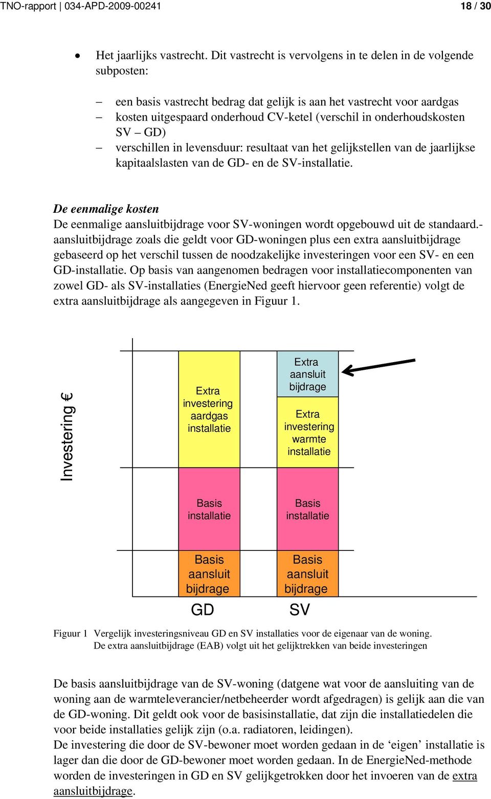 onderhoudskosten SV GD) verschillen in levensduur: resultaat van het gelijkstellen van de jaarlijkse kapitaalslasten van de GD- en de SV-installatie.