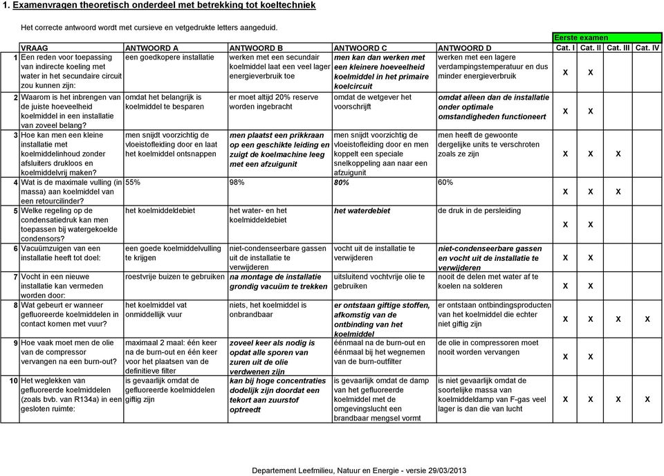 IV 1 Een reden voor toepassing een goedkopere installatie werken met een secundair men kan dan werken met werken met een lagere van indirecte koeling met koelmiddel laat een veel lager een kleinere