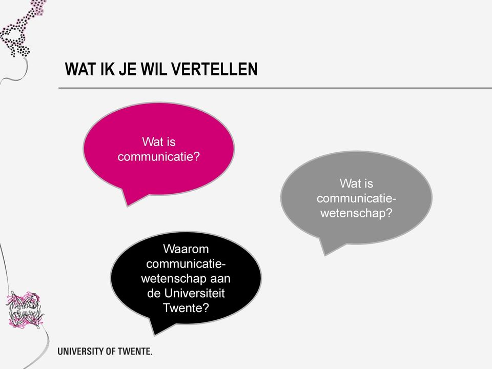 Wat is communicatiewetenschap?